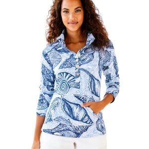 Lilly Pulitzer Captain Popover Pullover Stuffed Shells